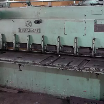 mesin teknik shearing machine