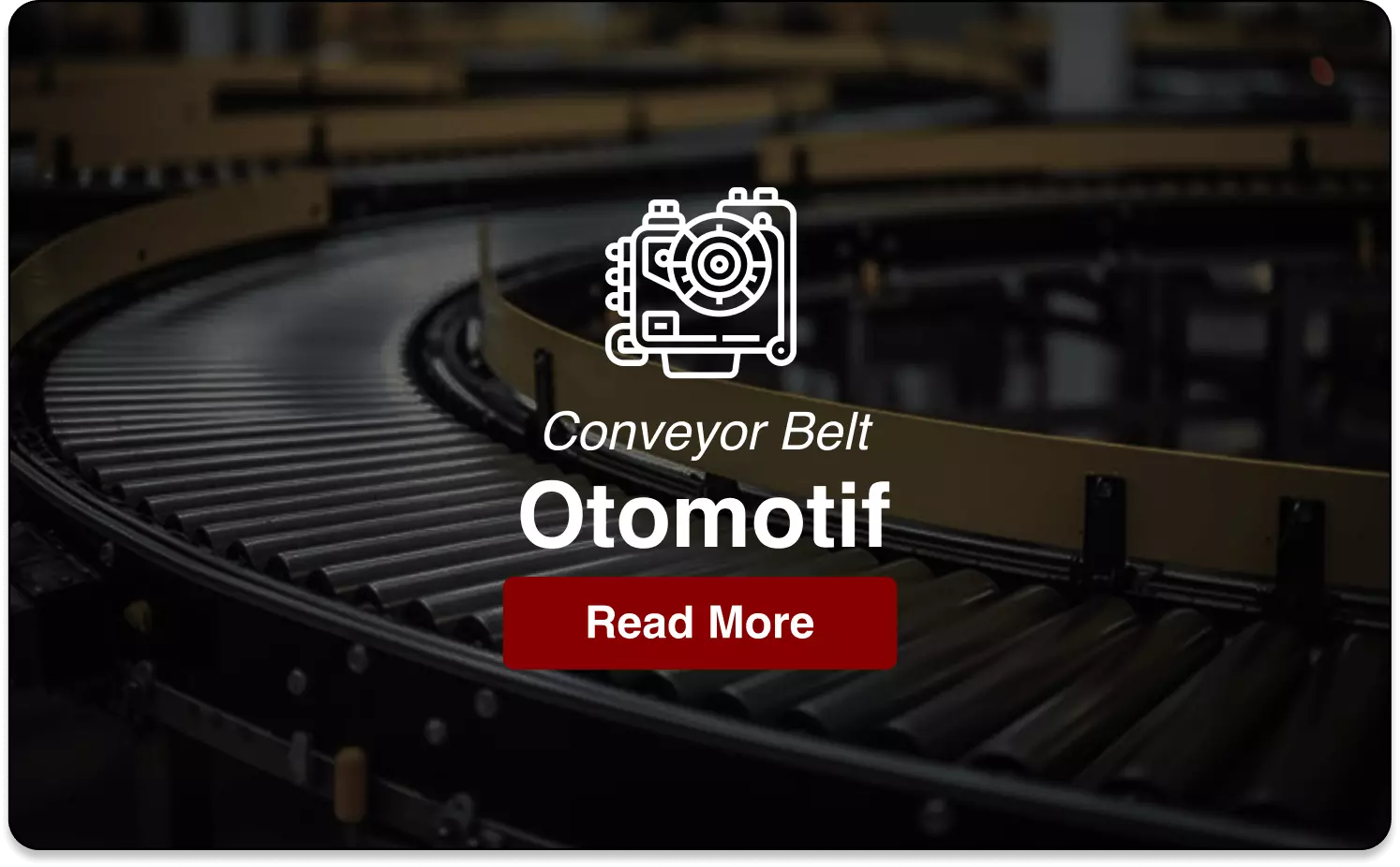 harga conveyor belt pabrik otomotif