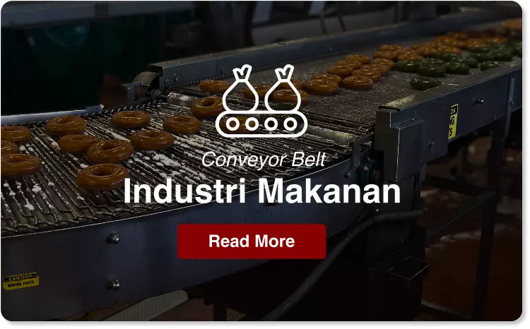 jual conveyor belt industri makanan